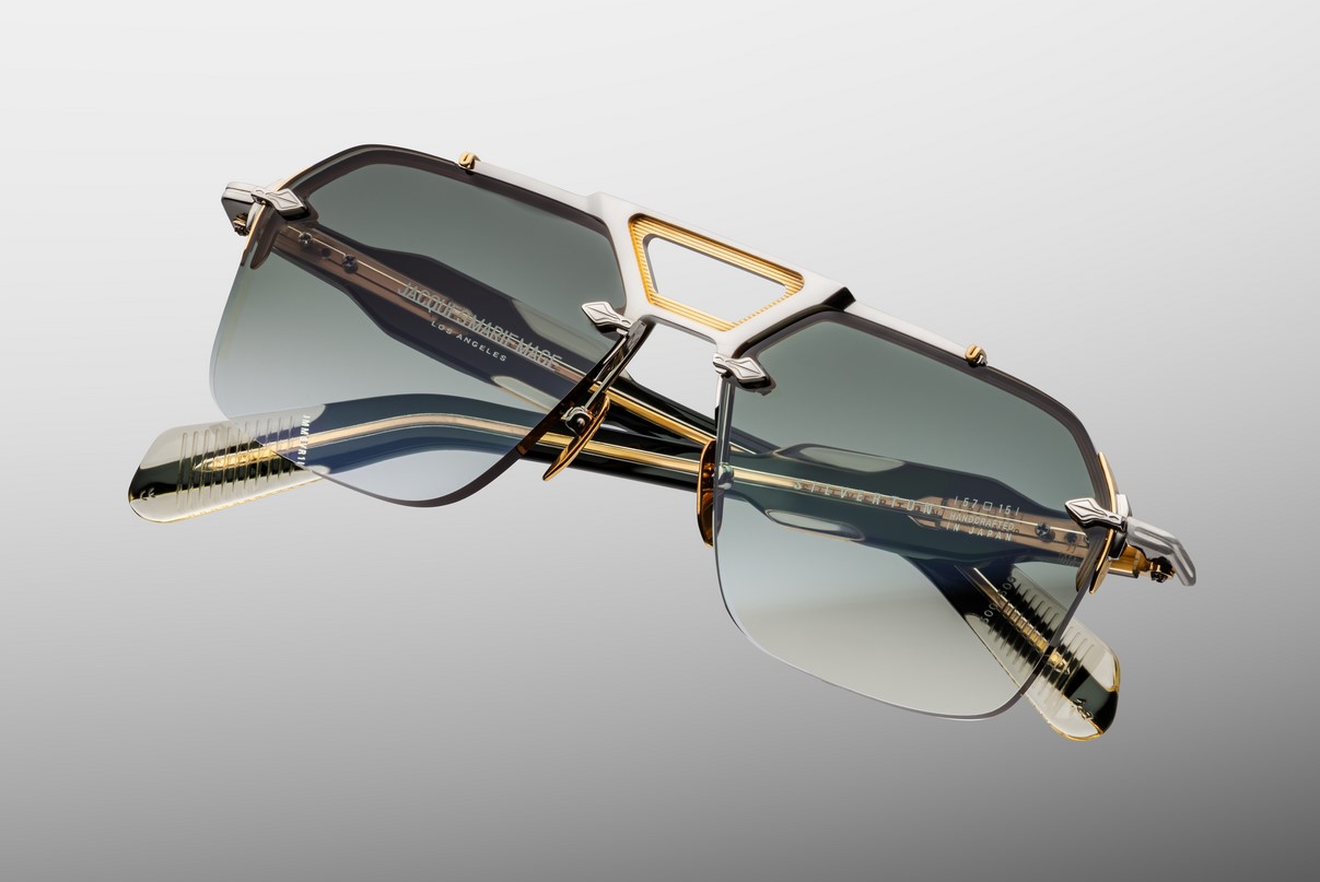 Sunglasses Model Silverton in color Viper with Forest Gradient Lenses from Jacques Marie Mage