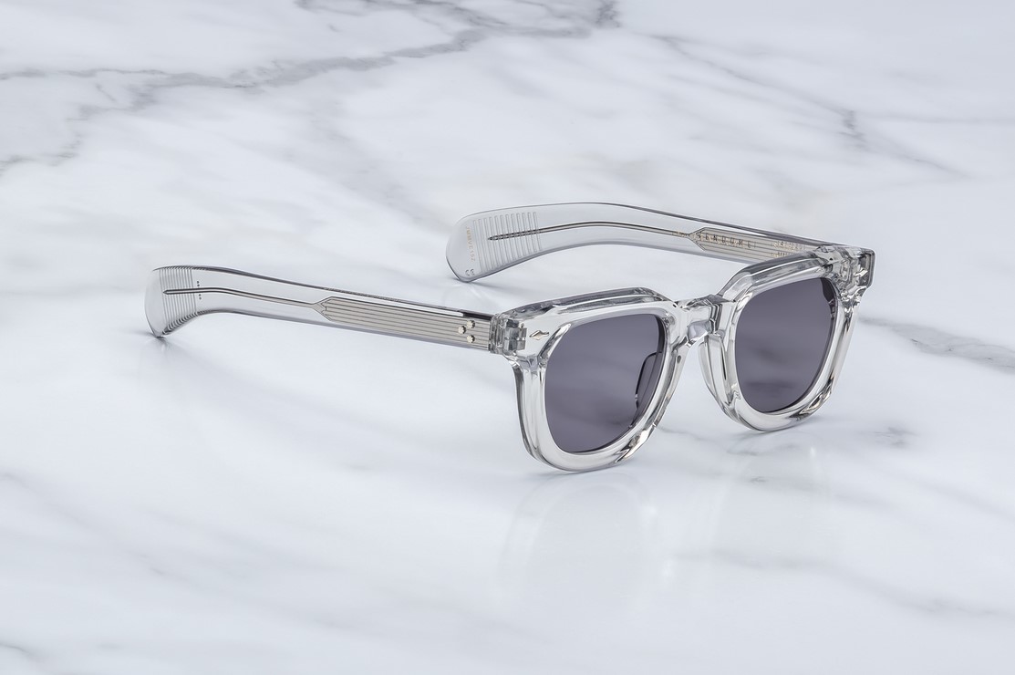 Sunglasses Model Vendome in Color Sulfur with Charcoal lenses from Jacques Marie Mage