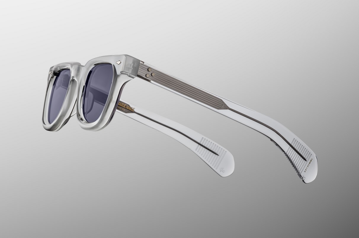 Sunglasses Model Vendome in Color Sulfur with Charcoal lenses from Jacques Marie Mage