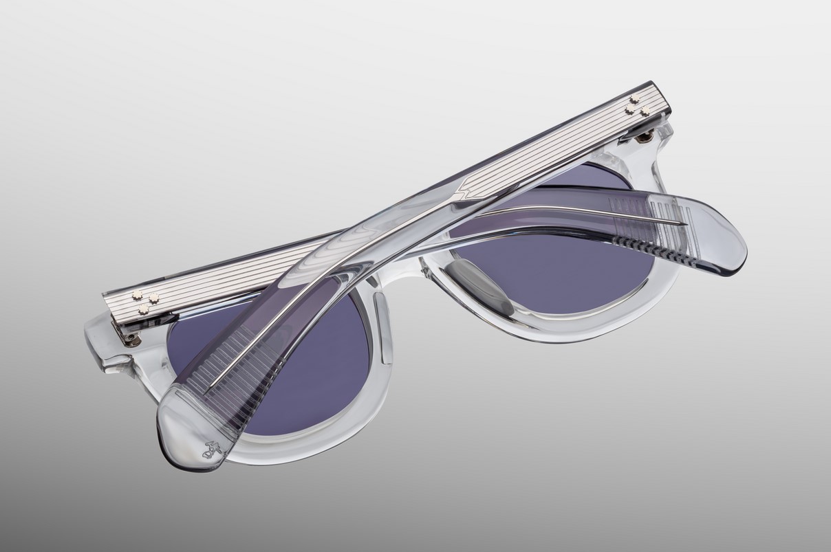 Sunglasses Model Vendome in Color Sulfur with Charcoal lenses from Jacques Marie Mage