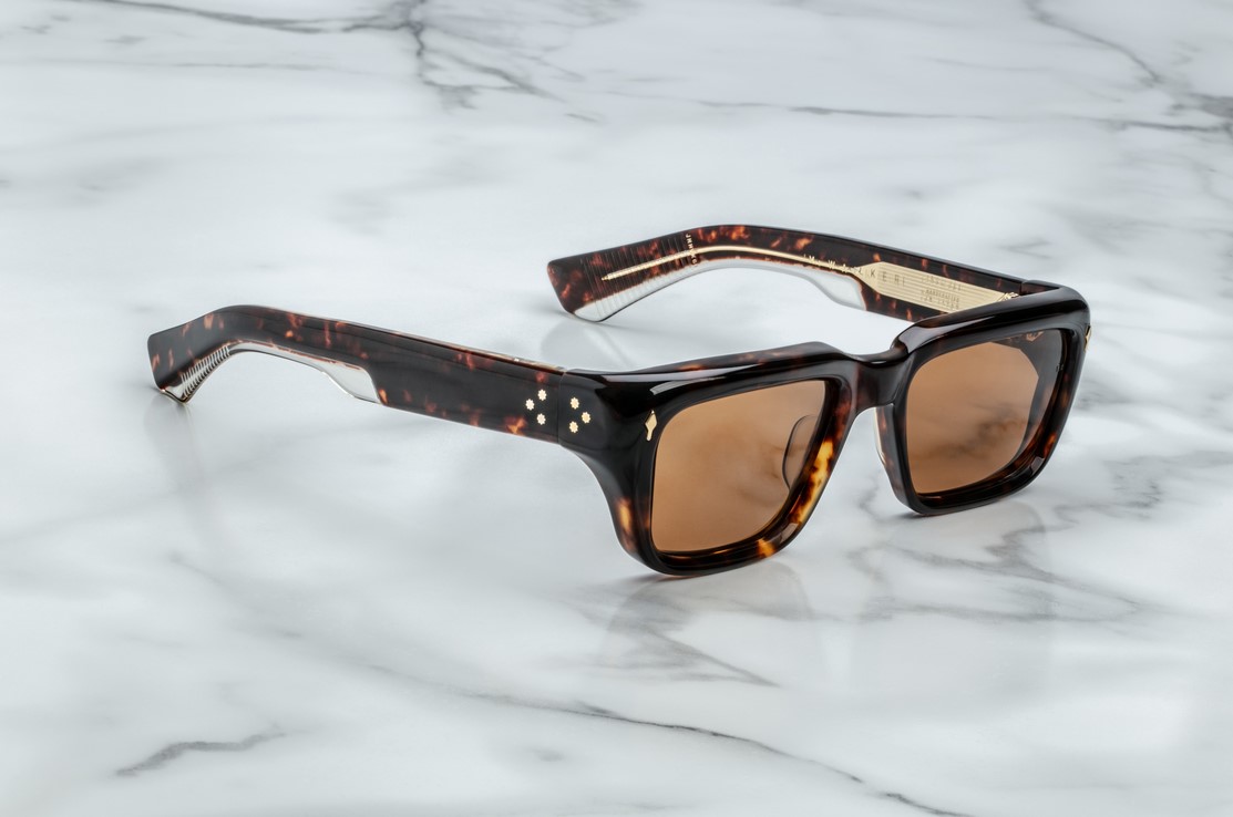 Sunglasses Model Walker in Color Havana 6 with Brown CR39 Lenses from Jacques Marie Mage