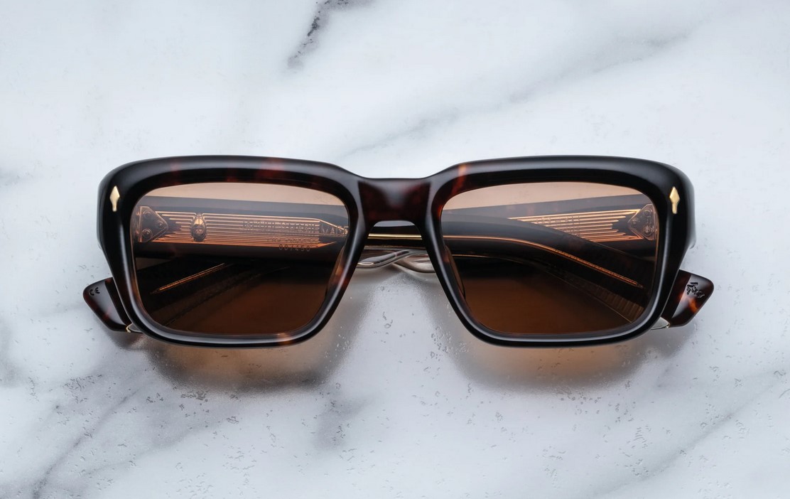 Sunglasses Model Walker in Color Havana 6 with Brown CR39 Lenses from Jacques Marie Mage