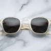 Sunglasses Model Zephirin 47 in Color Brut with Spruce CR39 lenses from Jacques Marie Mage