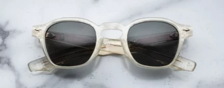 Sunglasses Model Zephirin 47 in Color Brut with Spruce CR39 lenses from Jacques Marie Mage