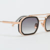 Sunglasses Model Anthony in C114 with grey gradient lenses from John Dalia