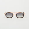 Sunglasses Model Anthony in C114 with grey gradient lenses from John Dalia