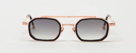 Sunglasses Model Anthony in C114 with grey gradient lenses from John Dalia