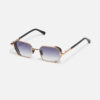 Sunglasses Model Dennis in C417 with Dark Blue Gradient lenses from John Dalia