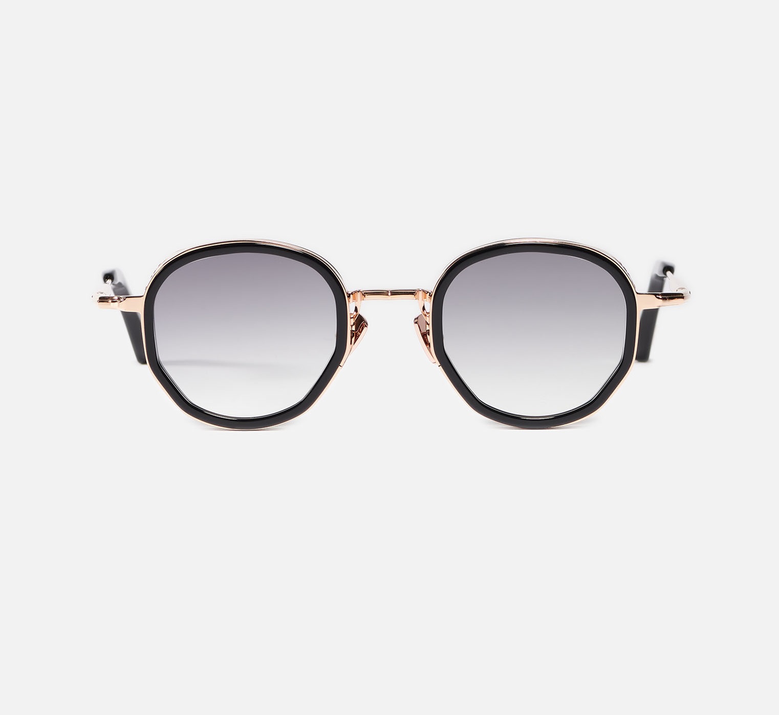 Sunglasses Model Gina in color C105 with grey gradient lenses from John Dalia