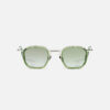 Sunglasses Model Léo in C164 with Light Green Gradient lenses from John Dalia