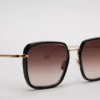 Sunglasses model Mariah in color C104 with Brown gradient lenses from John Dalia