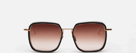 Sunglasses model Mariah in color C104 with Brown gradient lenses from John Dalia