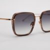 Sunglasses Model Mariah in C126 with grey gradient lenses from John Dalia