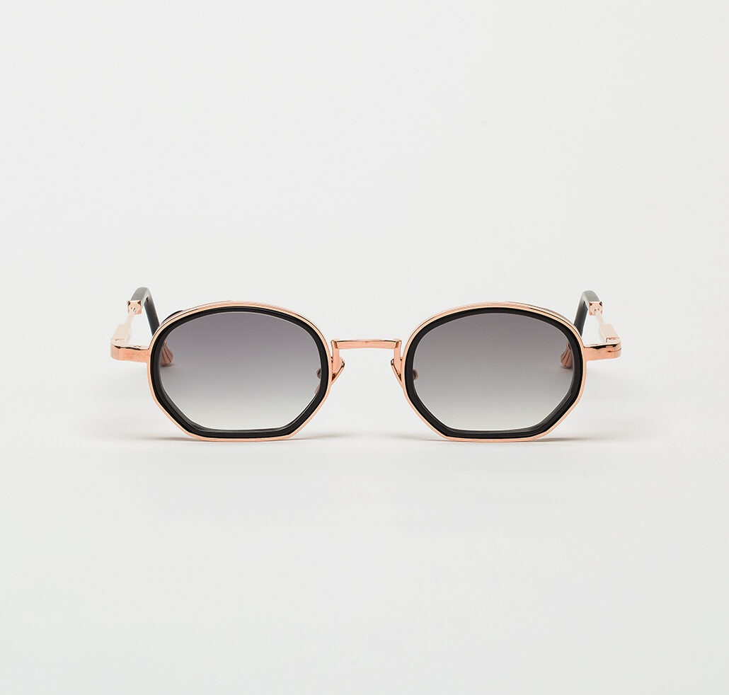 Sunglasses Model Matt in C105 with Grey Gradient lenses from John Dalia