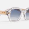 Sunglasses Model Project05 in C190 with clear blue gradient lenses from John Dalia