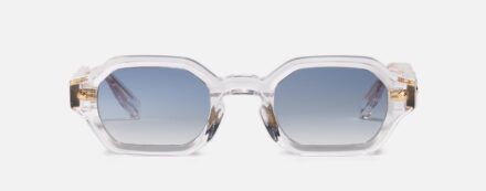 Sunglasses Model Project05 in C190 with clear blue gradient lenses from John Dalia