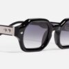 Sunglasses Model Project05 in C605 with dark blue gradient lenses from John Dalia