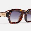 Sunglasses Model Project05 in C642 with dark blue gradient lenses from John Dalia