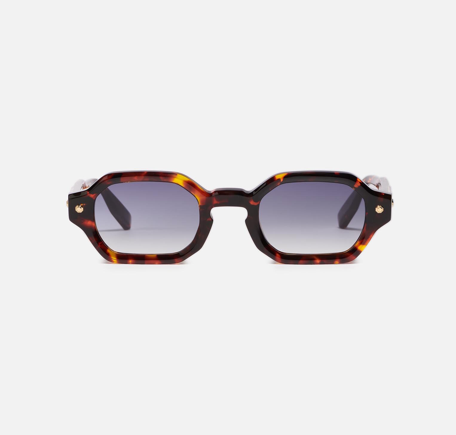 Sunglasses Model Project05 in C642 with dark blue gradient lenses from John Dalia