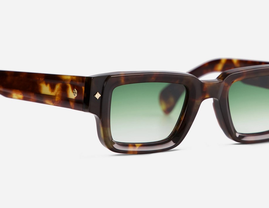 Sunglasses from Sato Eyewear collection Model Cervantes in Color Marble Tortoise with Gradient G15 lenses