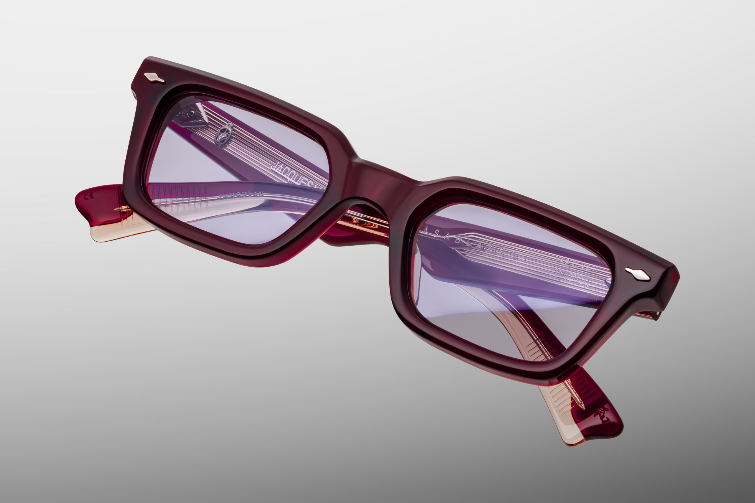 Optical Frame Model Casablanca in Color Cherry from Jacques Marie Mage