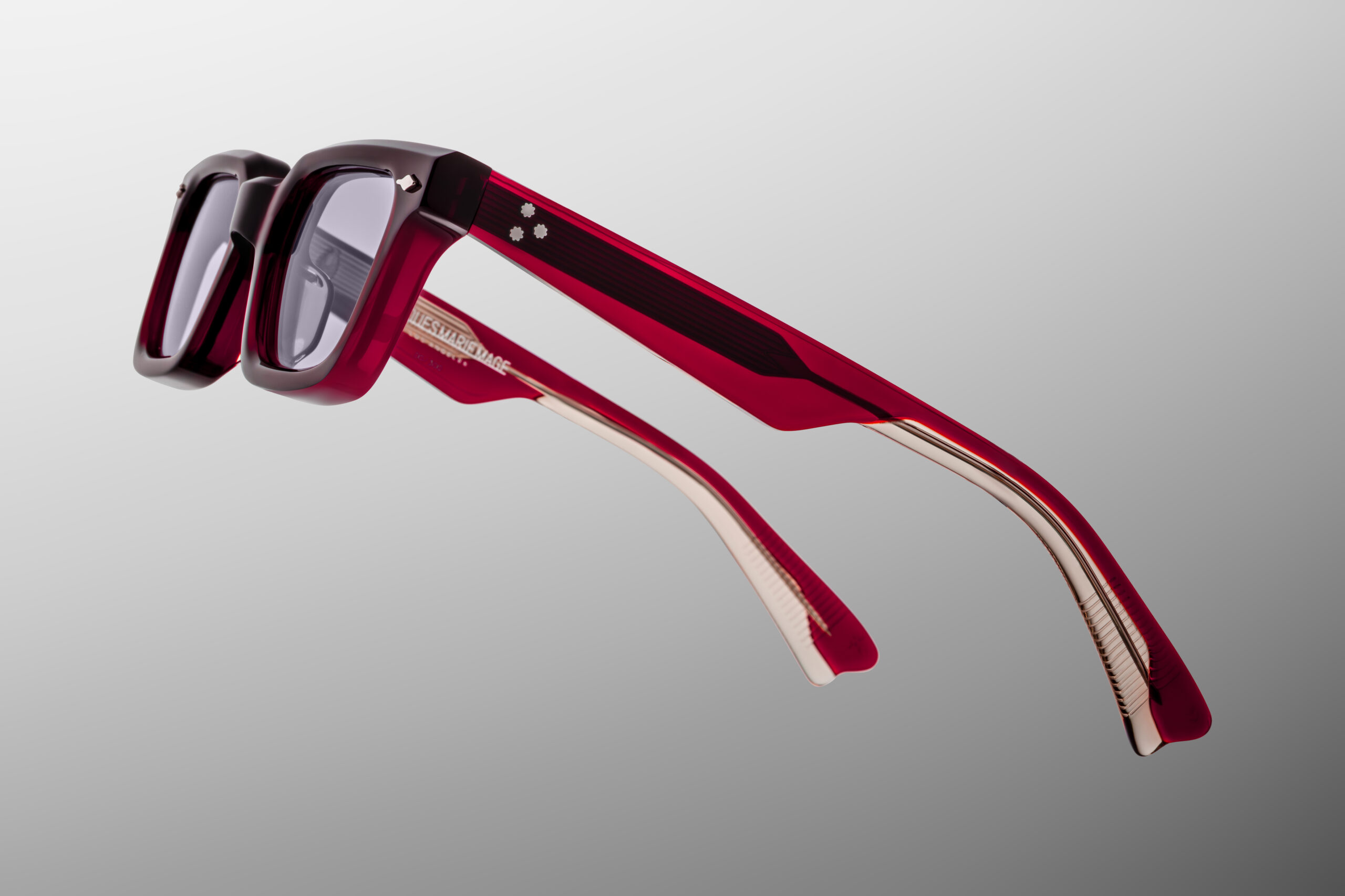 Optical Frame Model Casablanca in Color Cherry from Jacques Marie Mage