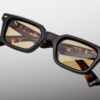 Sunglasses Frame Model Casablanca in Color Noir from Jacques Marie Mage