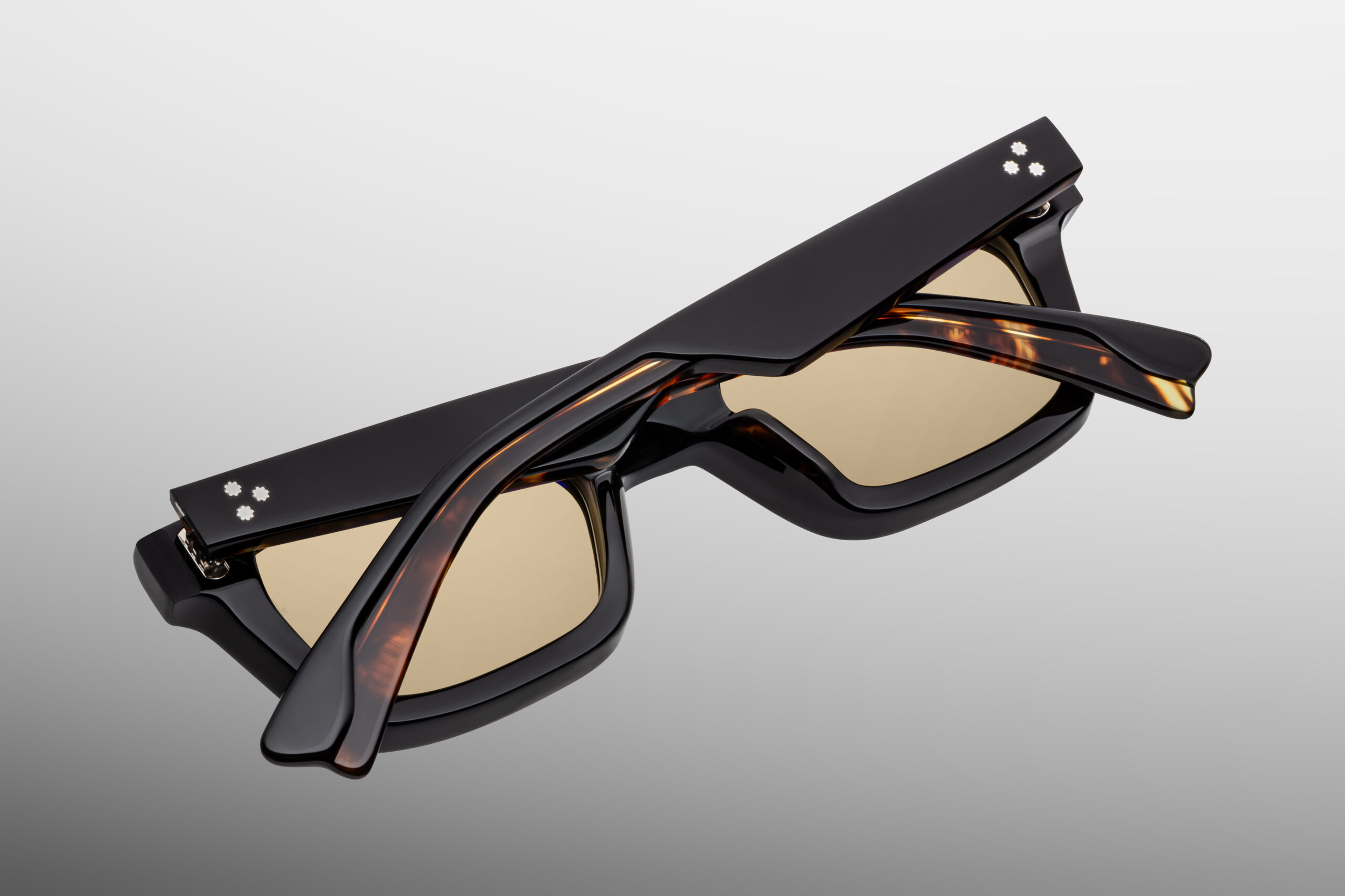 Sunglasses Frame Model Casablanca in Color Noir from Jacques Marie Mage