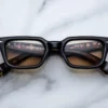 Sunglasses Frame Model Casablanca in Color Noir from Jacques Marie Mage