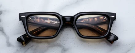 Sunglasses Frame Model Casablanca in Color Noir from Jacques Marie Mage