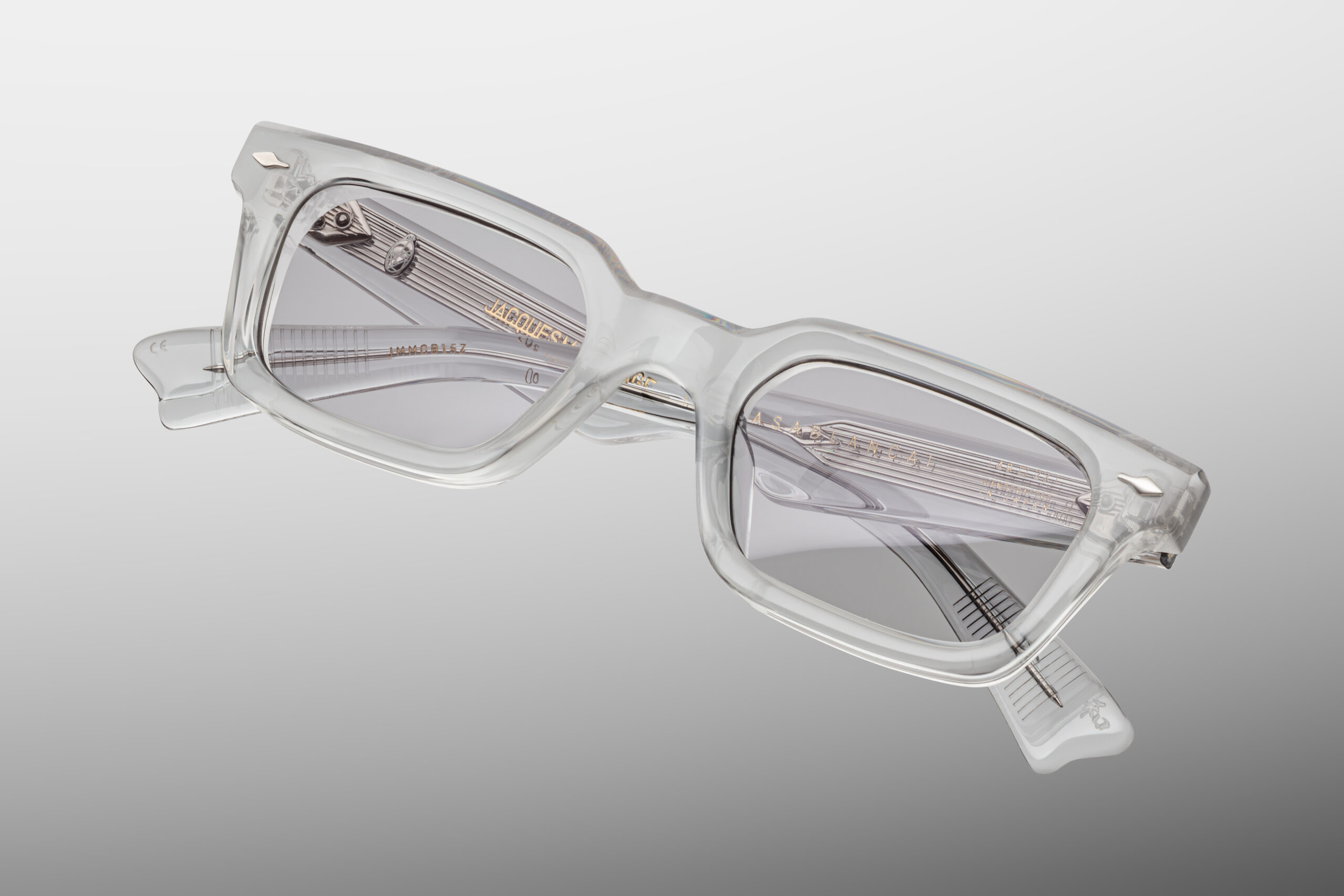 Sunglasses Frame Model Casablanca in Color Sulfur with Dove Lenses from Jacques Marie Mage