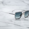 Sunglasses Model Commodore in color Pacific with Midnight Gradient Lenses from Jacques Marie Mage