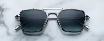 Sunglasses Model Commodore in color Pacific with Midnight Gradient Lenses from Jacques Marie Mage