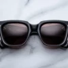 Sunglasses Model Enzo in Color with Willow with Deep Brown lenses from Jacques Marie Mage