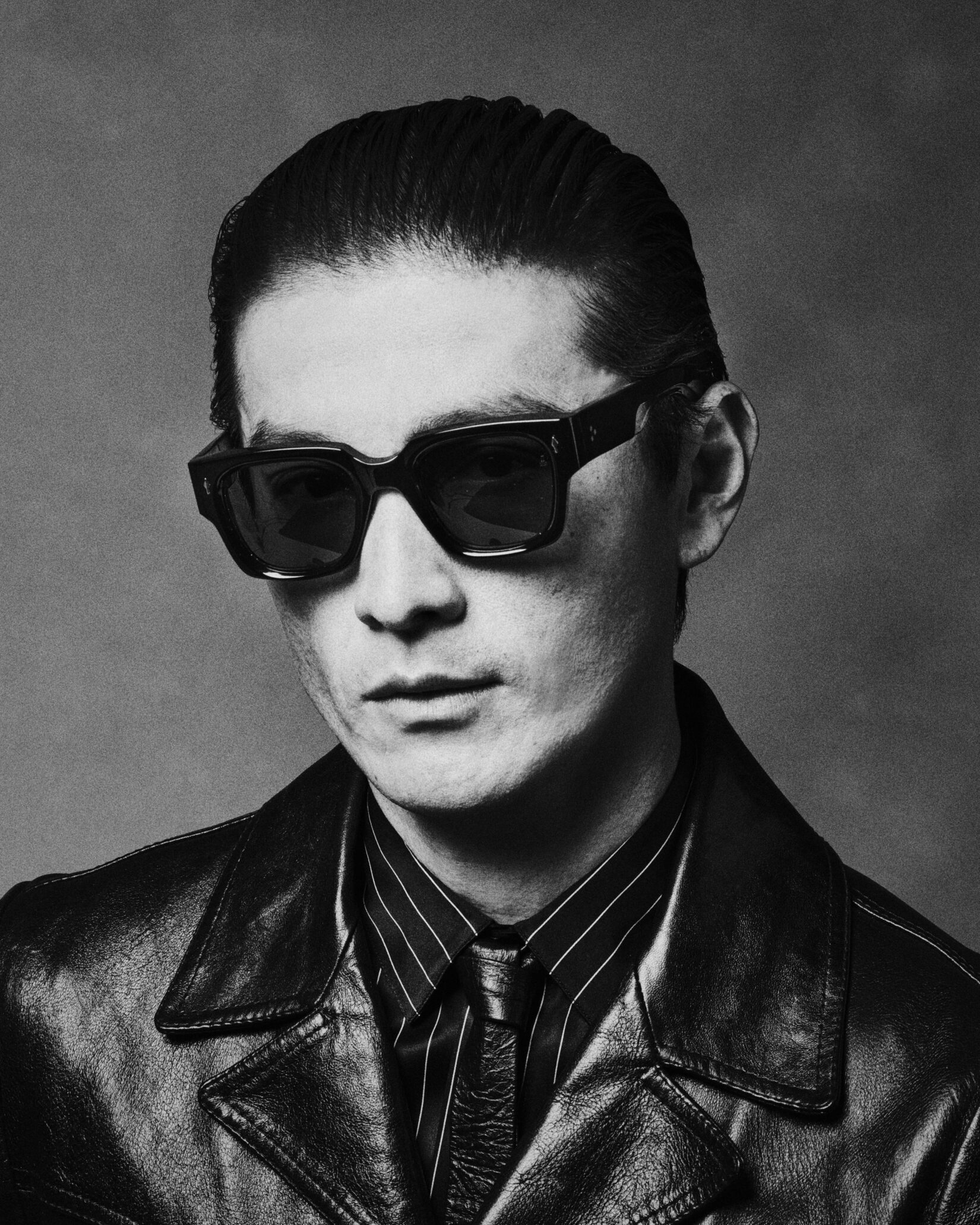 Sunglasses Model Enzo in Color with Willow with Deep Brown lenses from Jacques Marie Mage