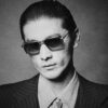 Sunglasses Model GT-R in color Armour with Charcoal Lenses from Jacques Marie Mage