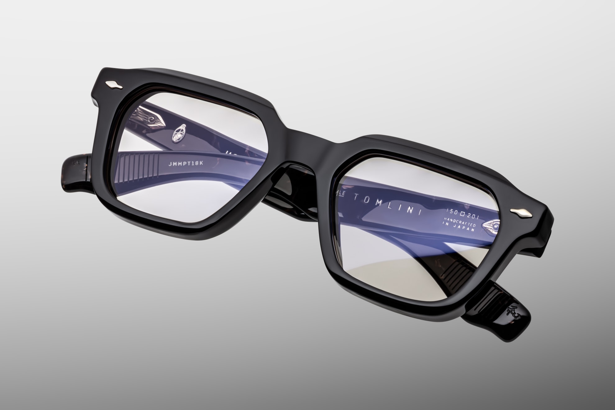 Optical Frame Model Tomlin in Color Willow with Superlight Brown Lenses from Jacques Marie Mage