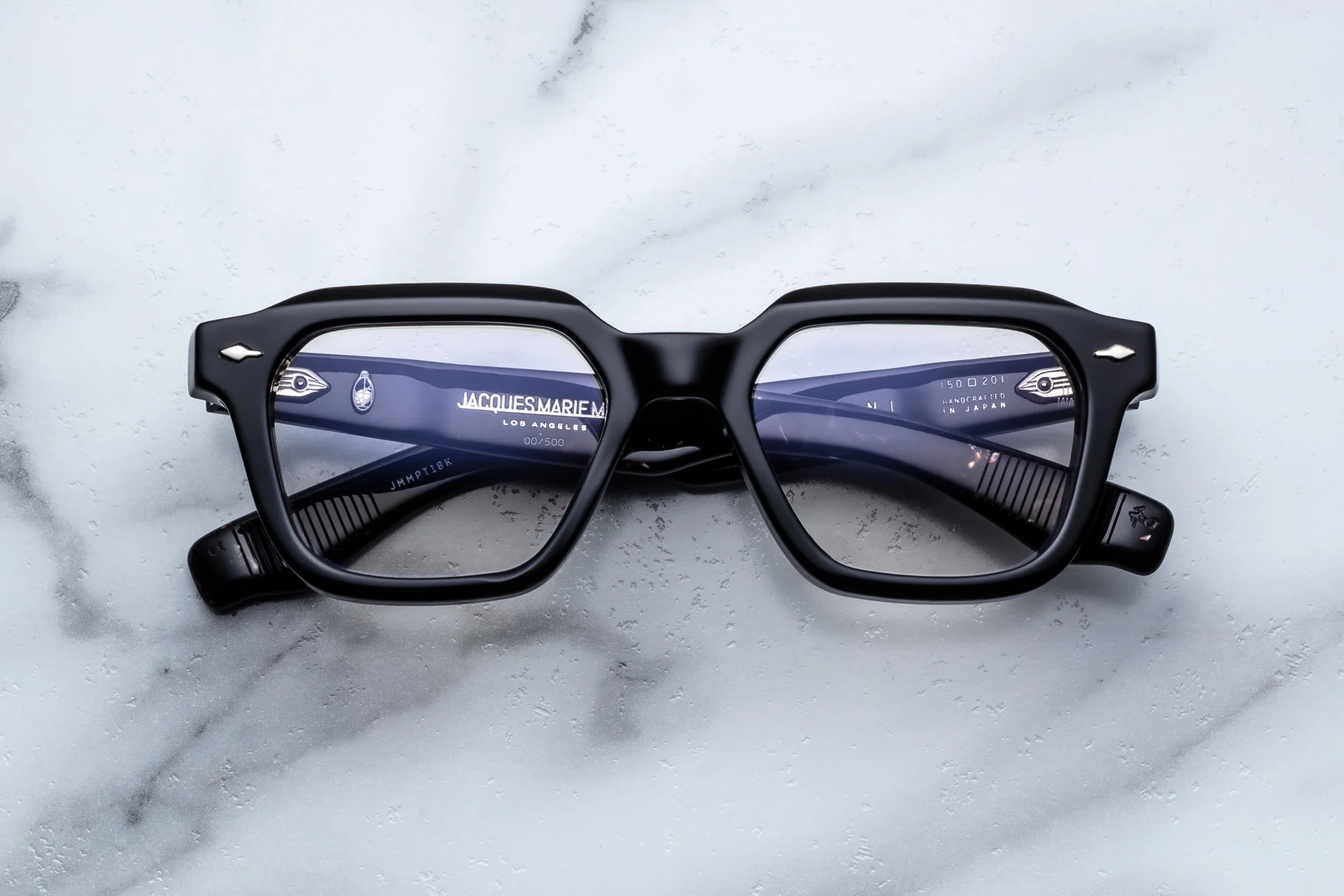 Optical Frame Model Tomlin in Color Willow with Superlight Brown Lenses from Jacques Marie Mage