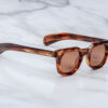 Sunglasses Model Vendome in Color Bourbon with Dark Tuscan lenses from Jacques Marie Mage