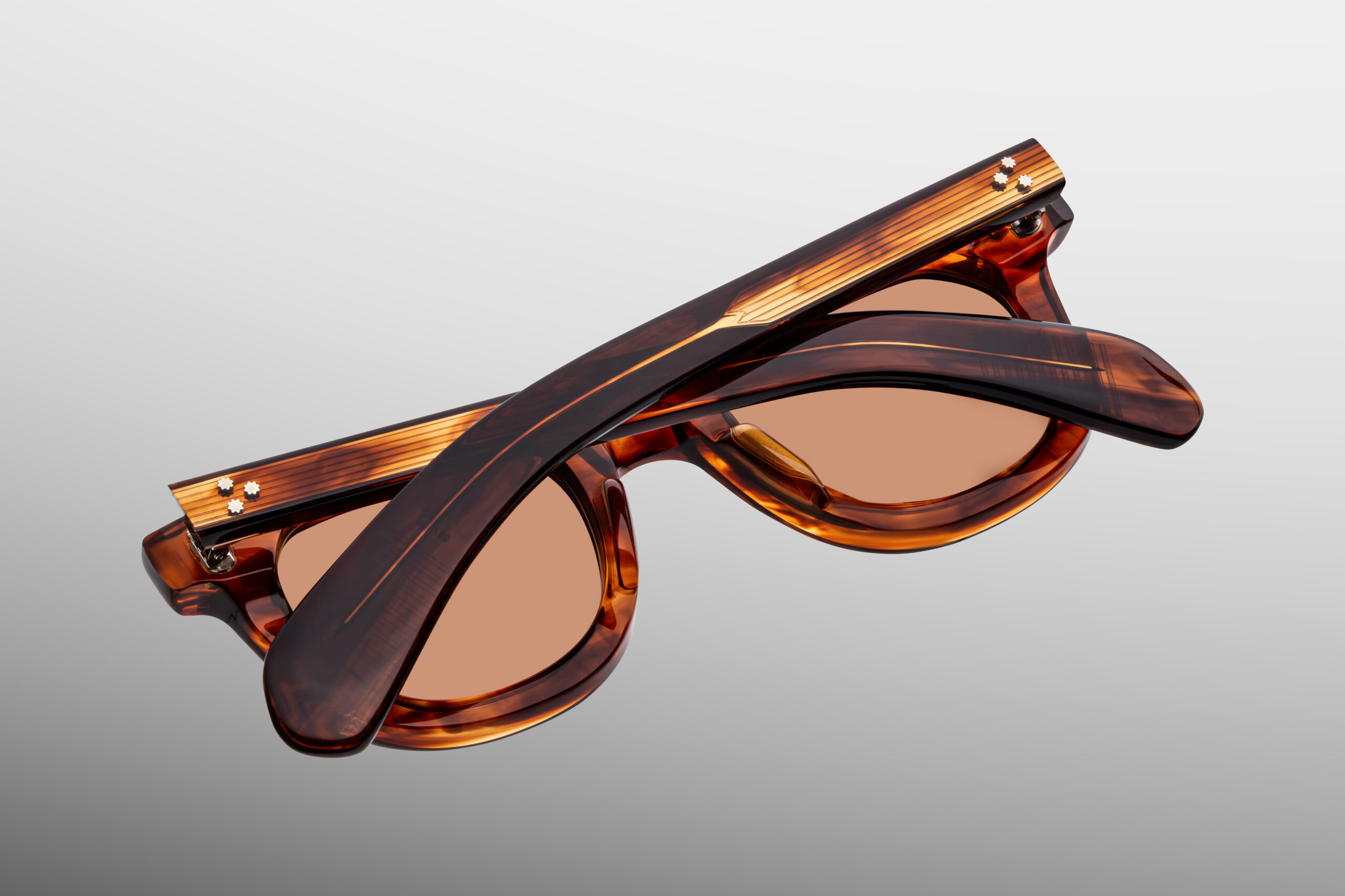 Sunglasses Model Vendome in Color Bourbon with Dark Tuscan lenses from Jacques Marie Mage