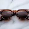 Sunglasses Model Vendome in Color Bourbon with Dark Tuscan lenses from Jacques Marie Mage