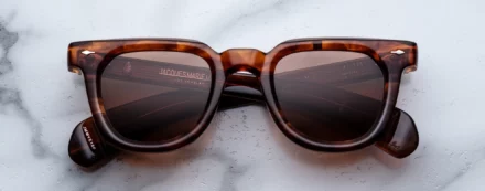 Sunglasses Model Vendome in Color Bourbon with Dark Tuscan lenses from Jacques Marie Mage
