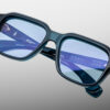 Sunglasses Frame Model Vivienne in Color Indigo with Blue Lenses from Jacques Marie Mage