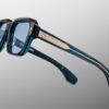 Sunglasses Frame Model Vivienne in Color Indigo with Blue Lenses from Jacques Marie Mage