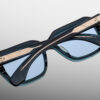 Sunglasses Frame Model Vivienne in Color Indigo with Blue Lenses from Jacques Marie Mage