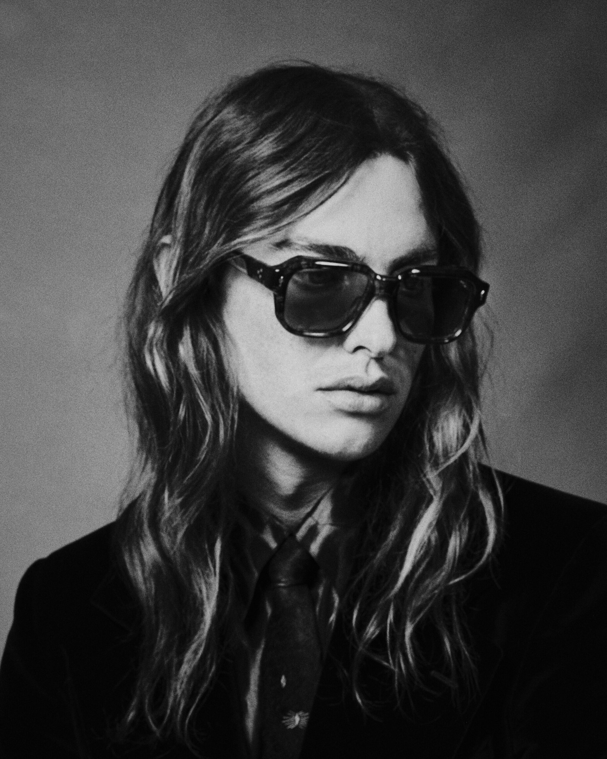 Sunglasses Frame Model Vivienne in Color Indigo with Blue Lenses from Jacques Marie Mage