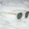 Sunglasses Model Zephirin 47 in Color Brut with Spruce CR39 lenses from Jacques Marie Mage