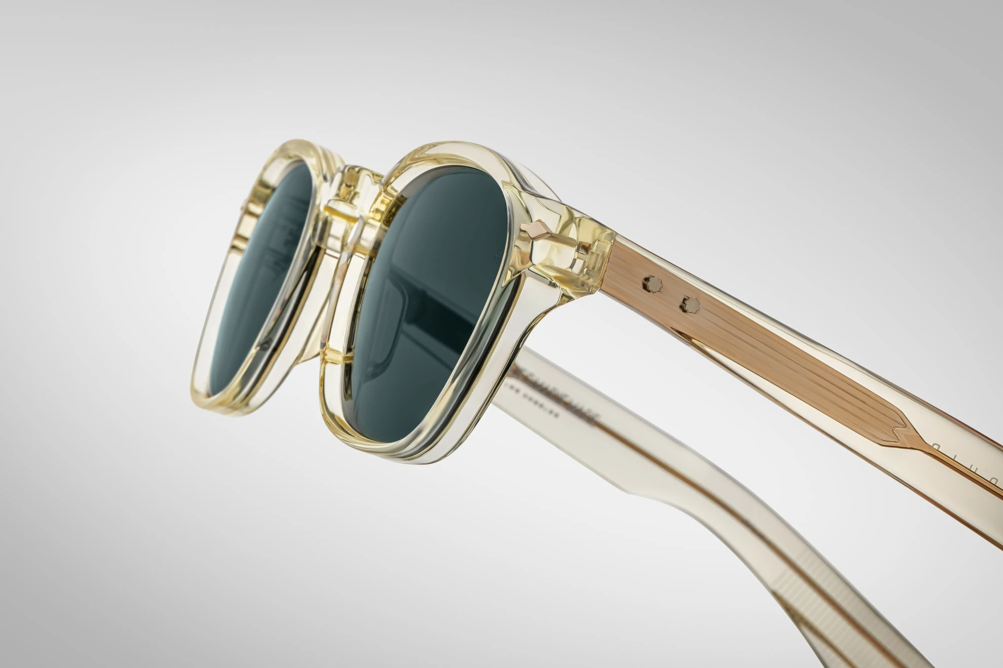 Sunglasses Model Zephirin 47 in Color Brut with Spruce CR39 lenses from Jacques Marie Mage