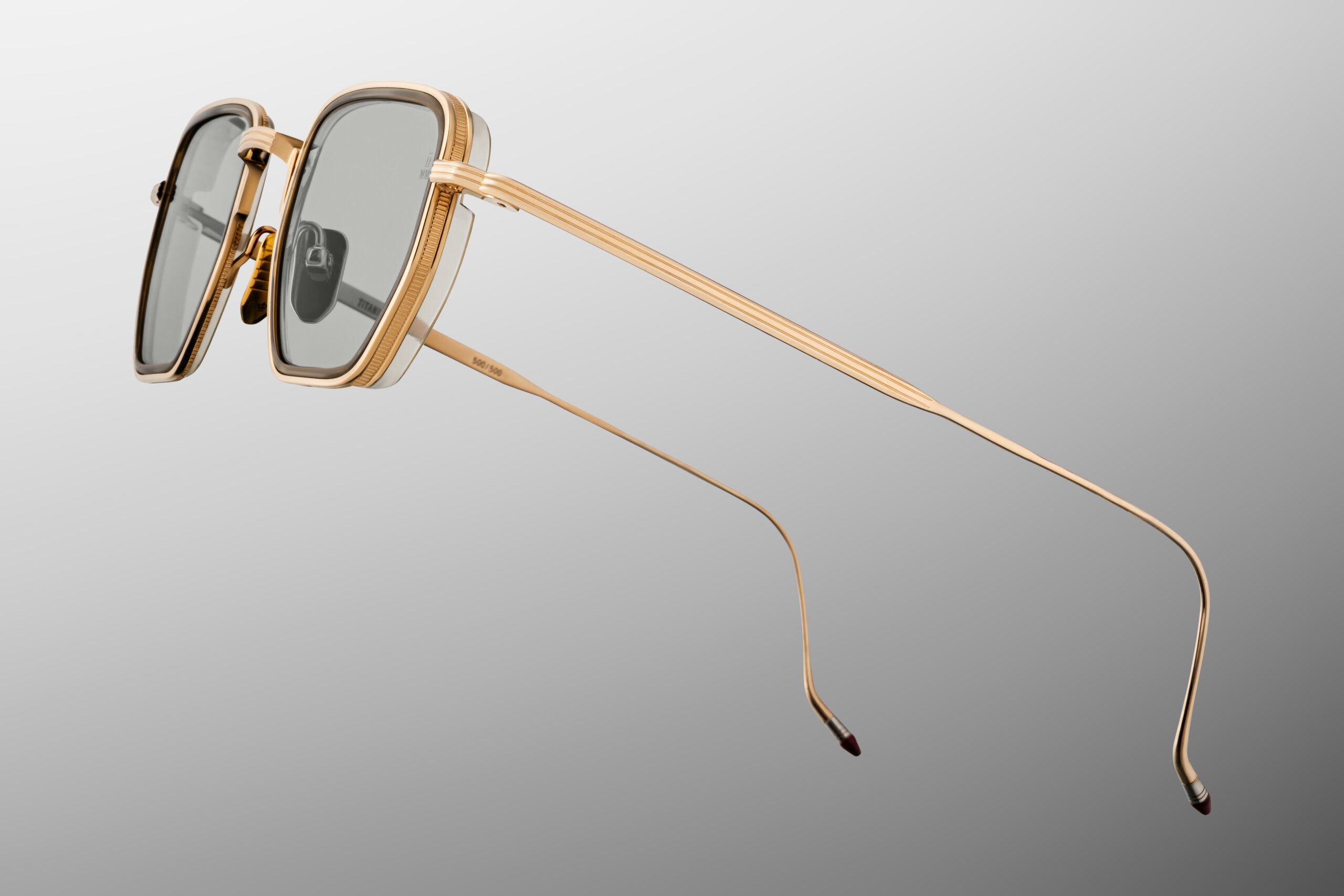 Sunglasses Model Atkins in color Altan with Mist Gradient lenses from Jacques Marie Mage