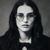 Sunglasses Model Atkins in color Altan with Mist Gradient lenses from Jacques Marie Mage